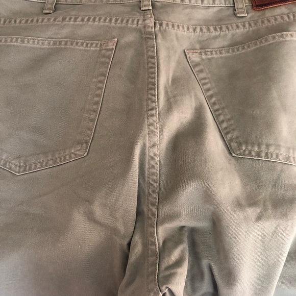 Vintage Gap Denim button up jeans in mint green - Picture 7 of 7